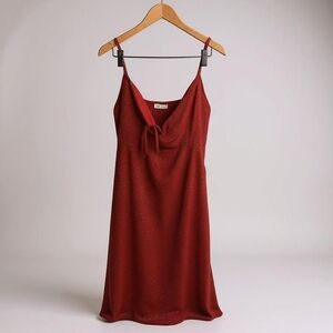 Blush Red Dress for Casual Occasions